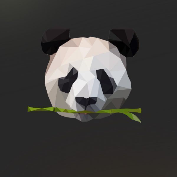 Polygon Art Collection Panda